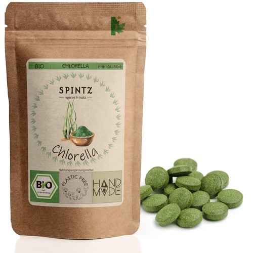 1000g clorella bio pressati - 1000g,