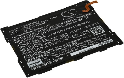Batterie pour tablette - batterie, la