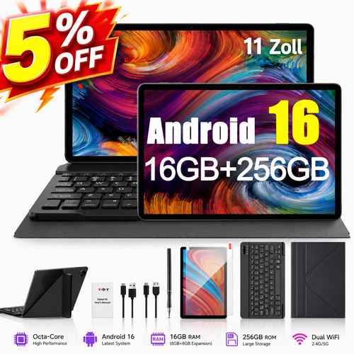 2026 nuovo tablet - android, 16