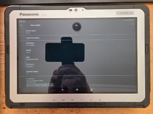 Panasonic toughpad 64 - fz-a3,
